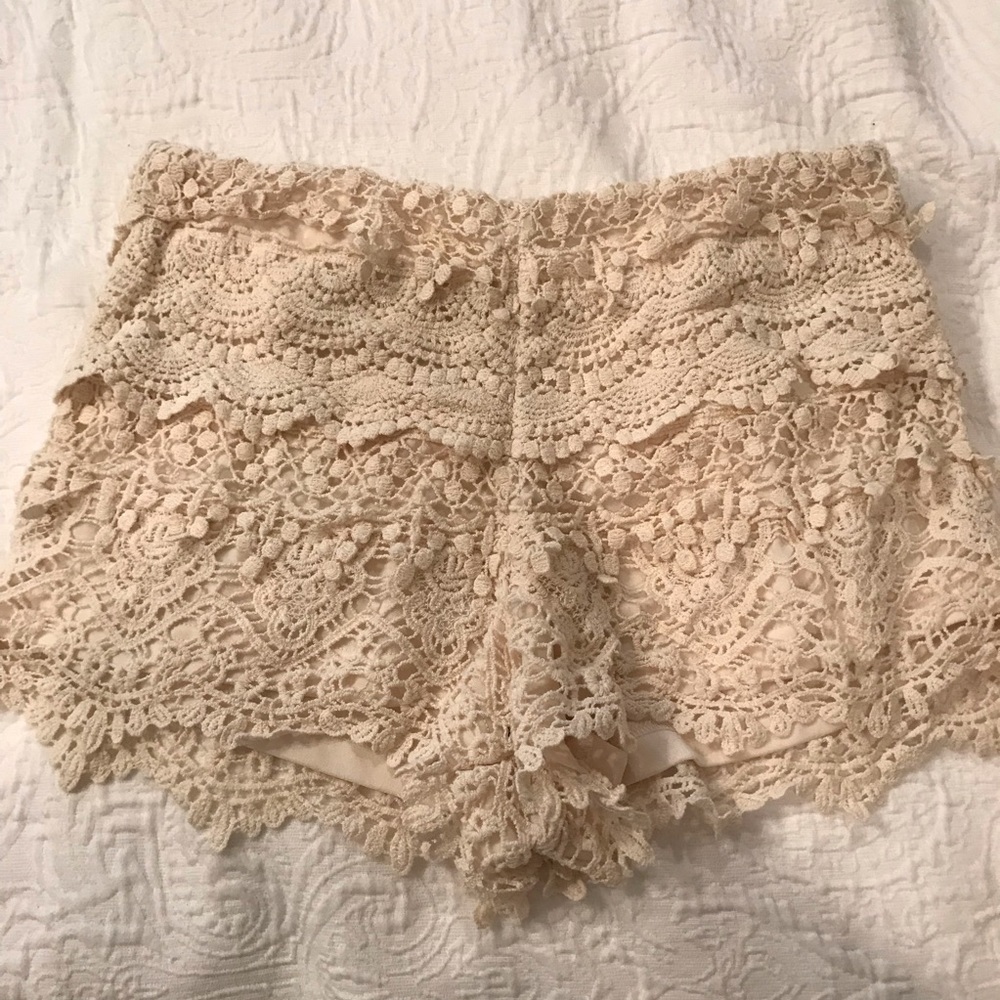 Frilly ruffle shorts